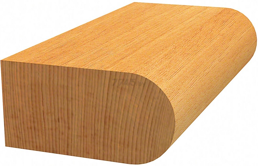 Фреза по дереву кромочная полукруглая 27,8х19х63 мм BOSCH Standard for Wood (2608628360) - Фото 2